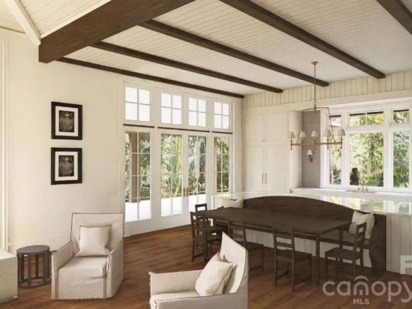 WR 29 Sierra Trail, Elk Park, NC 28622.  MLS# CAR4389934, YatesRealty ID 40962. Dining Room and Kitchen Rendering