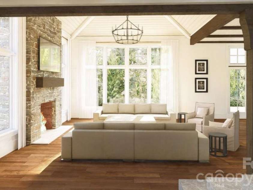 WR 29 Sierra Trail, Elk Park, NC 28622.  MLS# CAR4389934, YatesRealty ID 40962. Family Room Rendering