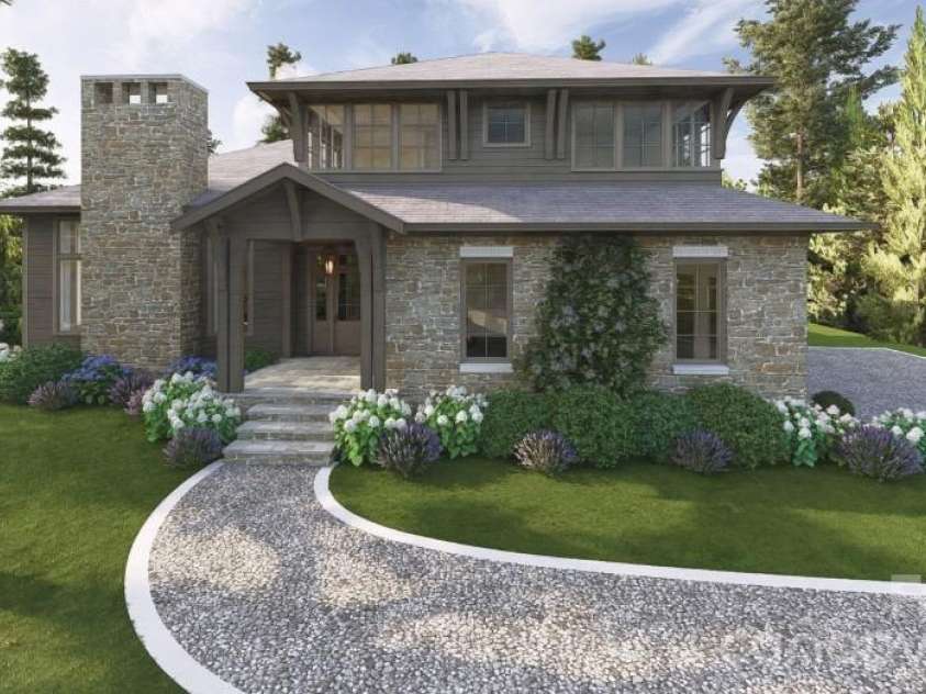 WR 29 Sierra Trail, Elk Park, NC 28622.  MLS# CAR4389934, YatesRealty ID 40962. Front Rendering