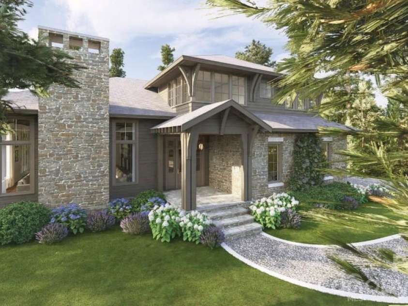 WR 29 Sierra Trail, Elk Park, NC 28622.  MLS# CAR4389934, YatesRealty ID 40962. Front Rendering