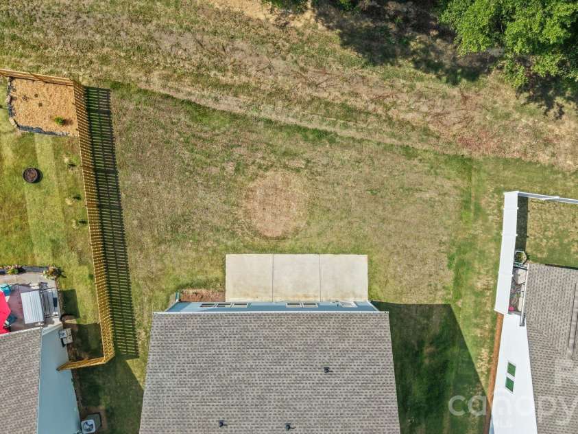 227 Redondo Drive, Wingate, NC 28174.  MLS# CAR4399815, YatesRealty ID 40966. Backyard with no one behind