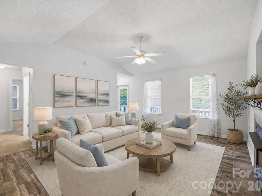 147 Valley Glen Drive, Troutman, NC 28166.  MLS# CAR4400282, YatesRealty ID 40969. AI Staged