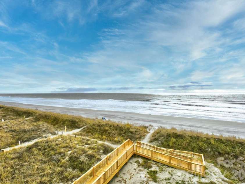 5750 Oyster Catcher Drive, North Myrtle Beach, SC 29582.  MLS# CAR4409792, YatesRealty ID 40974. Ocean view from cabana