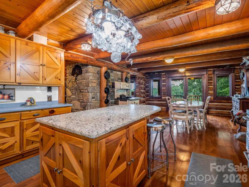 1054 Rainbow Rapids Road, Rutherfordton, NC 28139.  MLS# CAR4408233, YatesRealty ID 40976. Kitchen