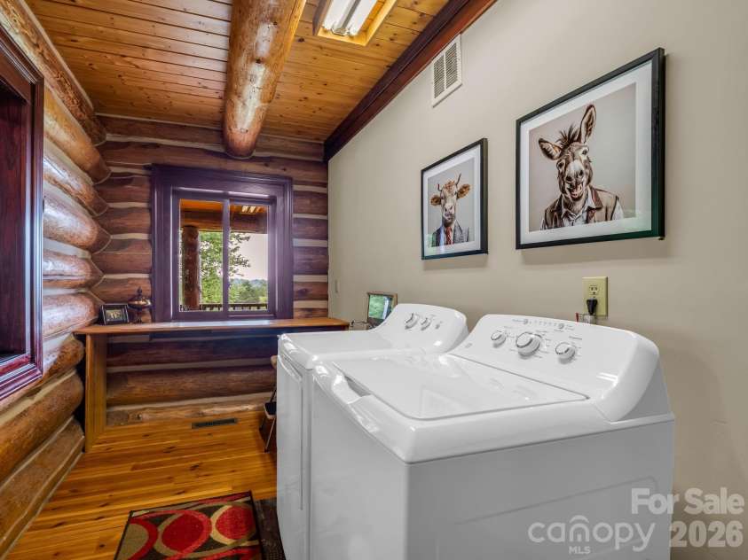 1054 Rainbow Rapids Road, Rutherfordton, NC 28139.  MLS# CAR4408233, YatesRealty ID 40976. Laundry Room