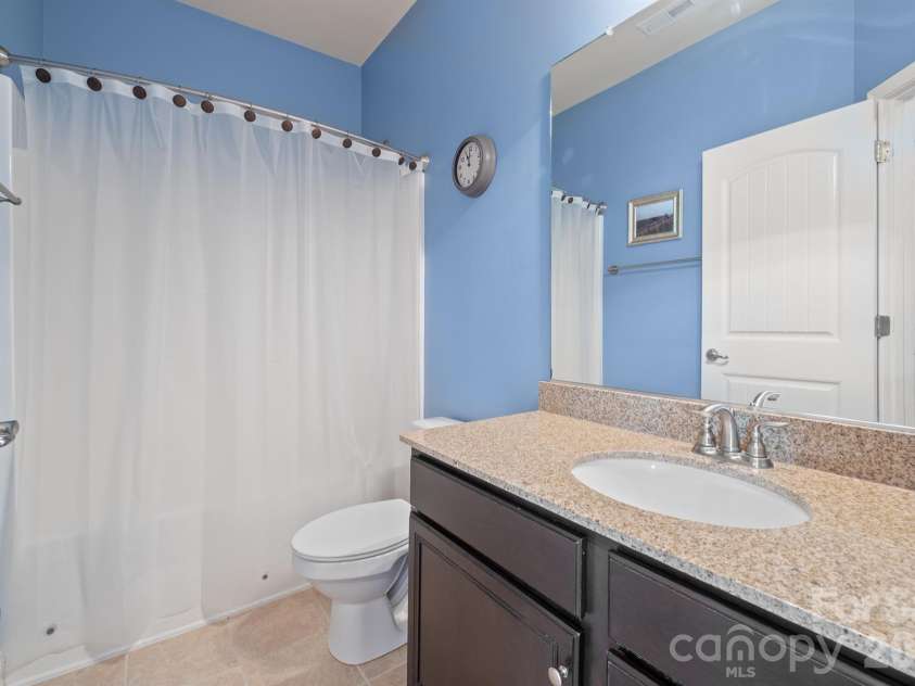 589 Shepherd Road, Troutman, NC 28166.  MLS# CAR4405314, YatesRealty ID 40988. Hall bath #1