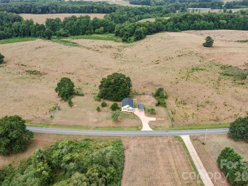 3837 Harris Creek Road, Lawndale, NC 28090.  MLS# CAR4406969, YatesRealty ID 41009. Aerial View