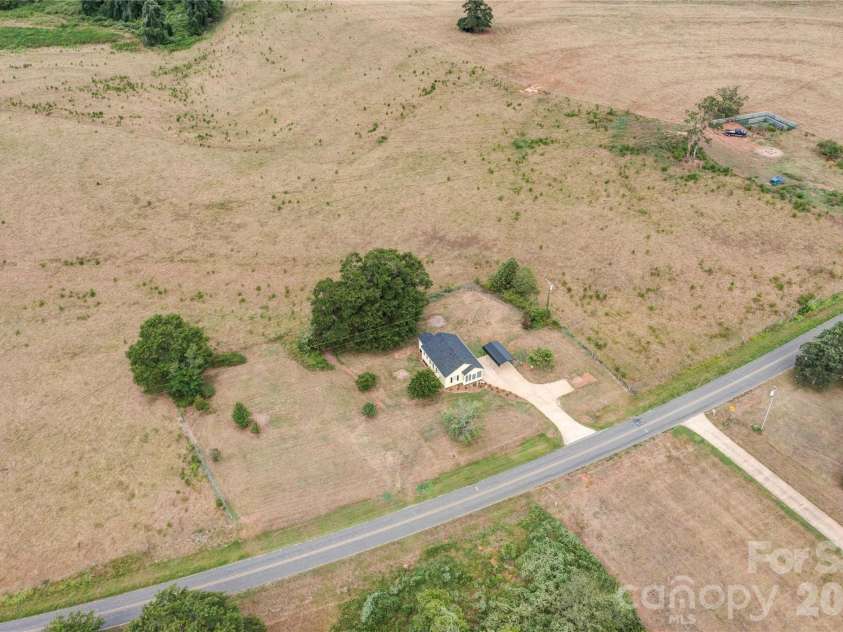 3837 Harris Creek Road, Lawndale, NC 28090.  MLS# CAR4406969, YatesRealty ID 41009. Aerial View
