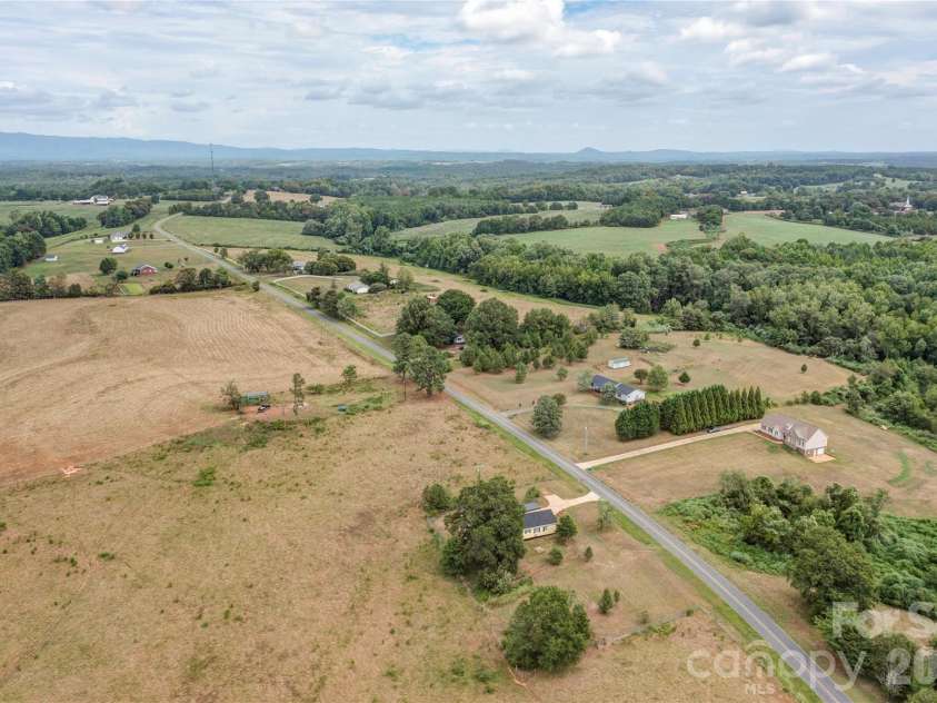 3837 Harris Creek Road, Lawndale, NC 28090.  MLS# CAR4406969, YatesRealty ID 41009. Aerial View
