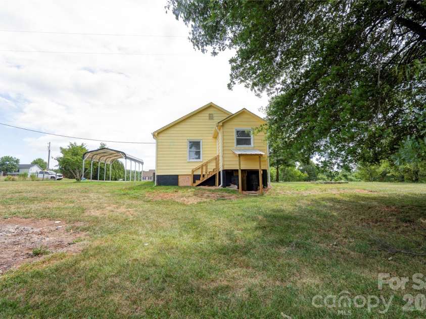 3837 Harris Creek Road, Lawndale, NC 28090.  MLS# CAR4406969, YatesRealty ID 41009. Back