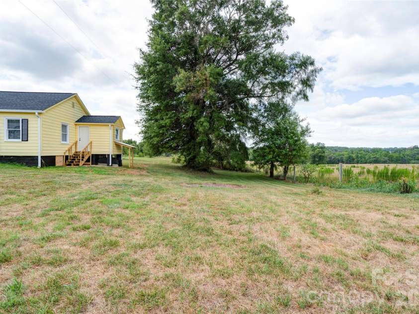 3837 Harris Creek Road, Lawndale, NC 28090.  MLS# CAR4406969, YatesRealty ID 41009. Back Yard