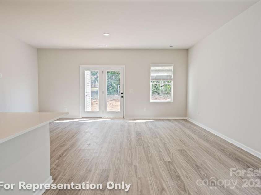 166 Sycamore Street, Mooresville, NC 28115.  MLS# CAR4231441, YatesRealty ID 4101. Living/Dining Area