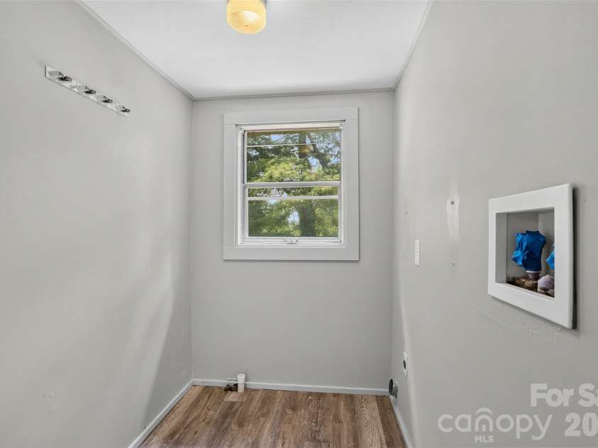 75 Old Macedonia Road, Alexander, NC 28701.  MLS# CAR4408770, YatesRealty ID 41014. Laundry room with washer/dryer hookups