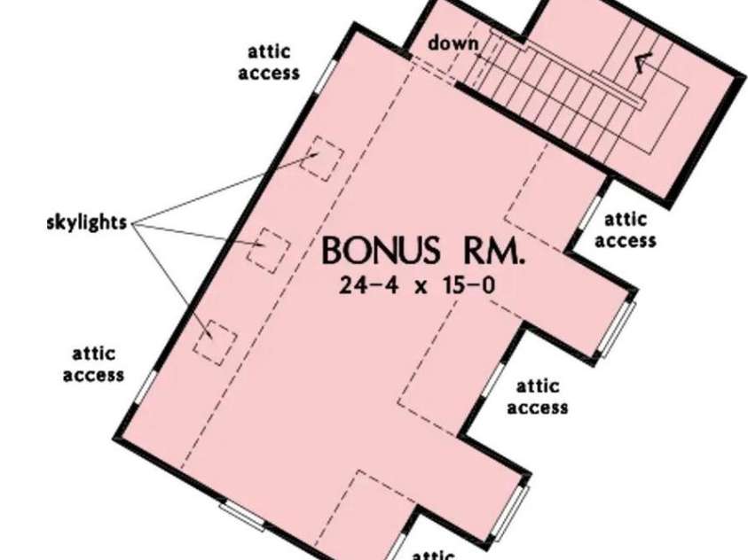 99999 Caddis Lane, Horse Shoe, NC 28742.  MLS# CAR4224785, YatesRealty ID 4103. Westlake Bonus Room