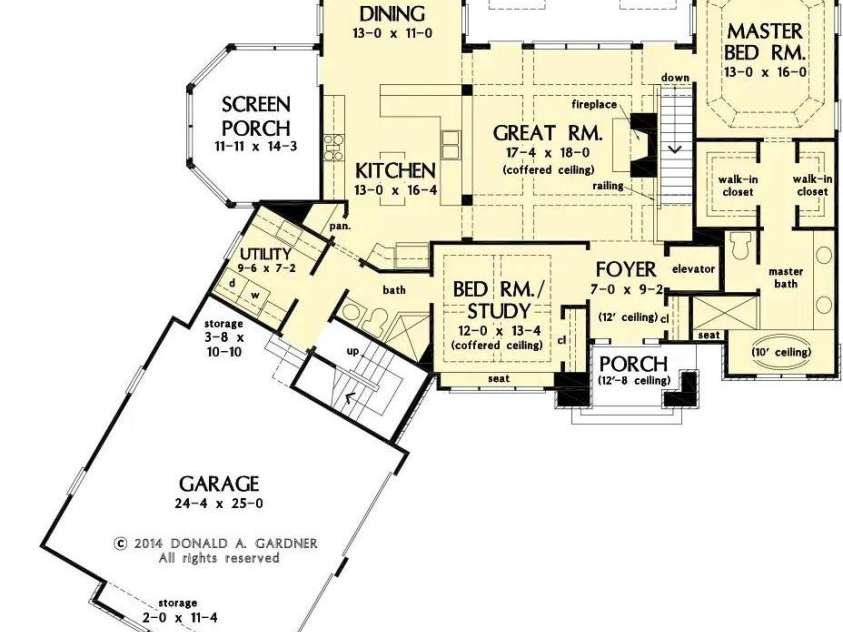 99999 Caddis Lane, Horse Shoe, NC 28742.  MLS# CAR4224785, YatesRealty ID 4103. Westlake Main Floor