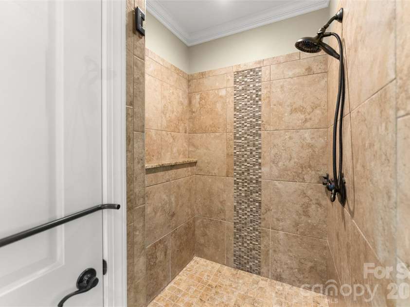 2551 Eagle Drive, Conover, NC 28613.  MLS# CAR4408990, YatesRealty ID 41030. Custom WalkIn Shower