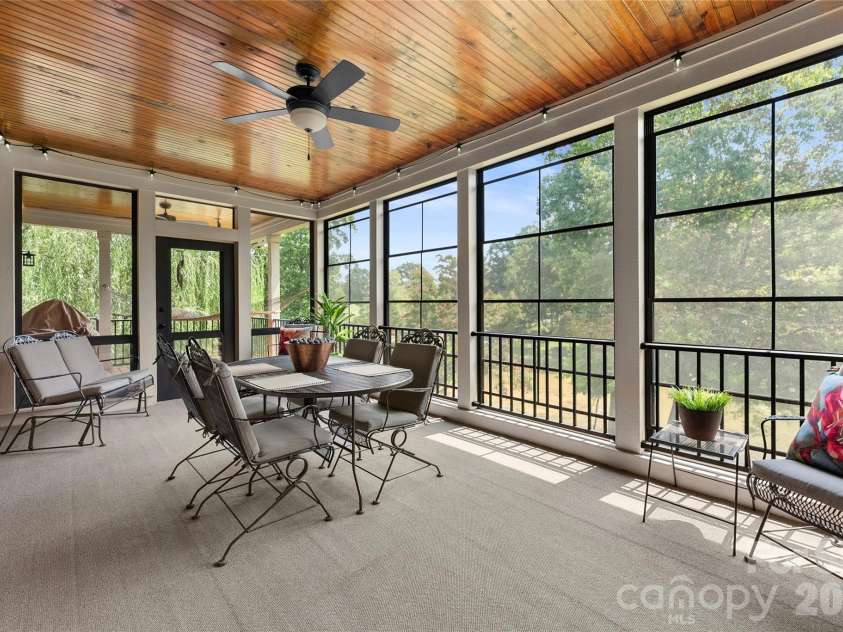 2551 Eagle Drive, Conover, NC 28613.  MLS# CAR4408990, YatesRealty ID 41030. Enclosed Deck