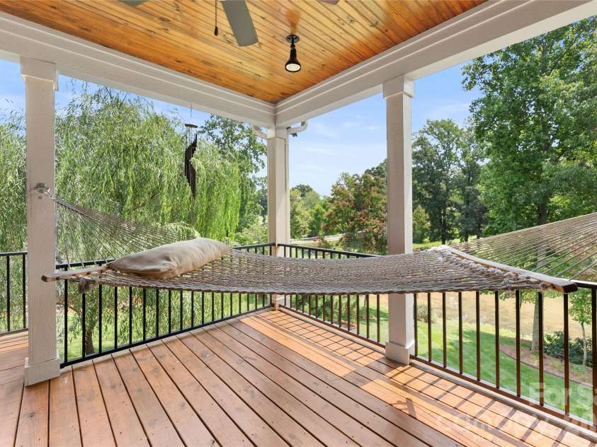2551 Eagle Drive, Conover, NC 28613.  MLS# CAR4408990, YatesRealty ID 41030. Enclosed Deck with Eze Breeze enclosure