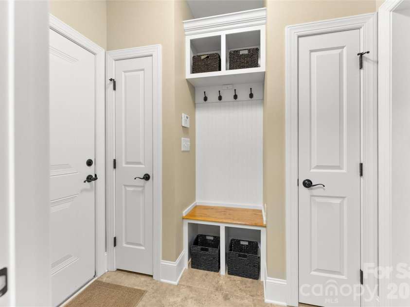 2551 Eagle Drive, Conover, NC 28613.  MLS# CAR4408990, YatesRealty ID 41030. Entry from Garage