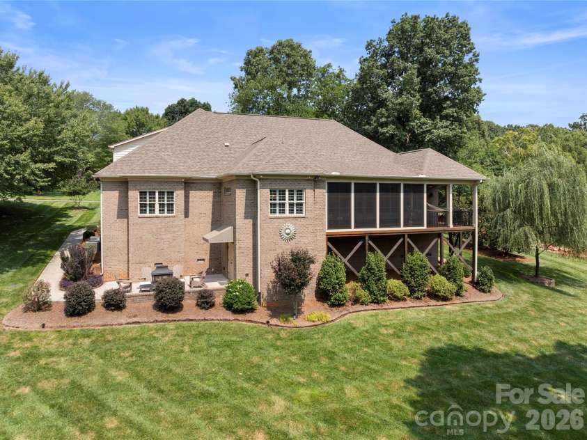 2551 Eagle Drive, Conover, NC 28613.  MLS# CAR4408990, YatesRealty ID 41030. External Back