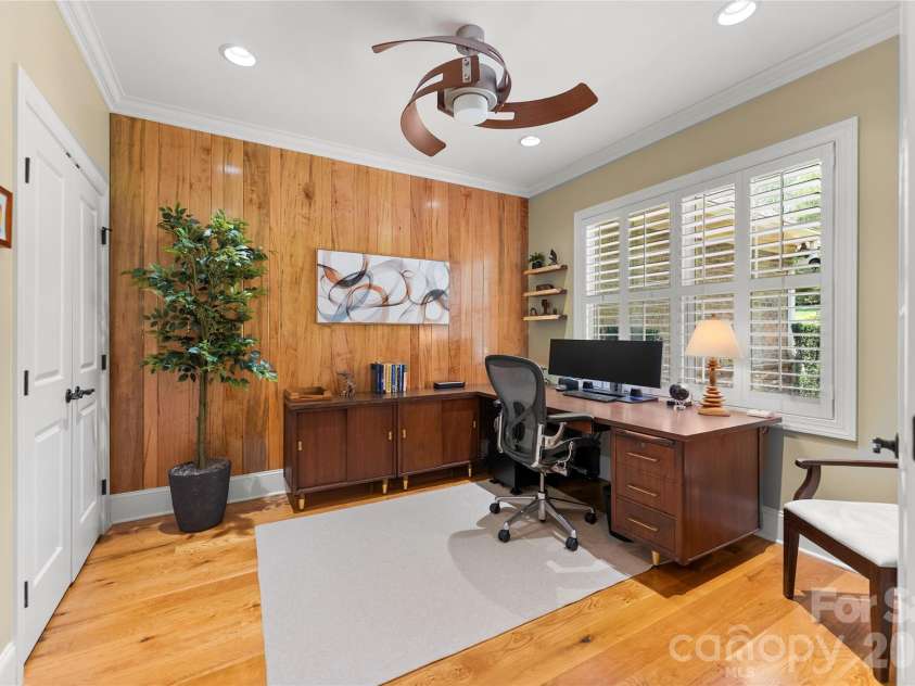 2551 Eagle Drive, Conover, NC 28613.  MLS# CAR4408990, YatesRealty ID 41030. Office to the left of Entry