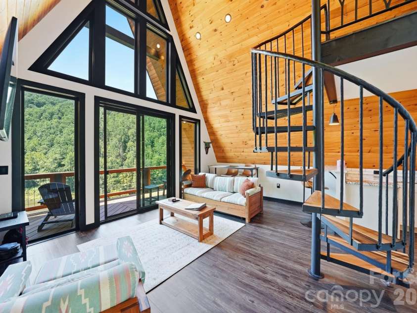 11392 & 11394 US 19W Highway, Burnsville, NC 28714.  MLS# CAR4409244, YatesRealty ID 41045. Cabin 2