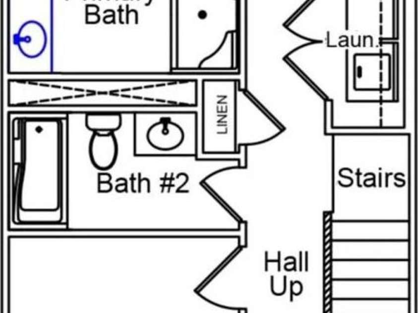 5114 Orchardview Way, Charlotte, NC 28216.  MLS# CAR4335284, YatesRealty ID 4106. Cannalily Floor plan - 2nd Floor
