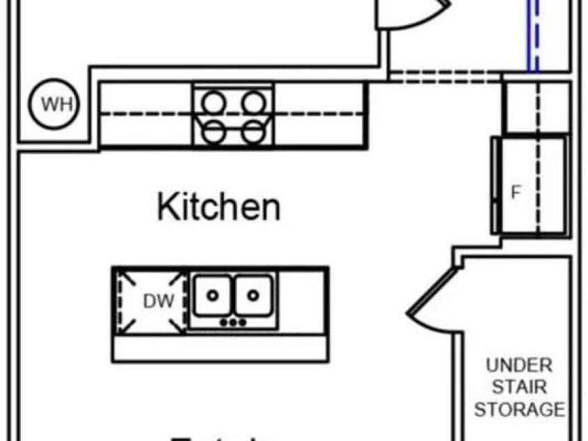 5114 Orchardview Way, Charlotte, NC 28216.  MLS# CAR4335284, YatesRealty ID 4106. Cannalily Floor plan - Main Floor