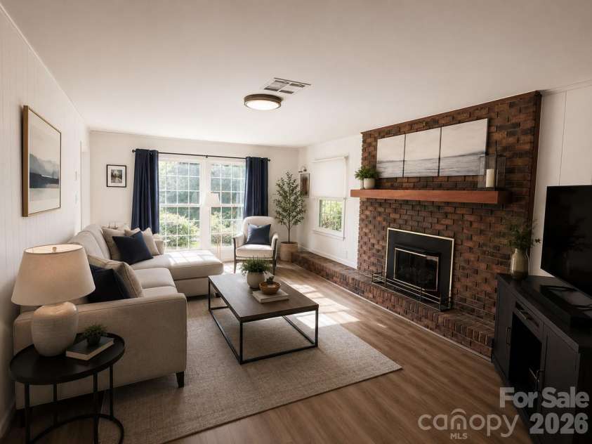 3755 21st Street, Hickory, NC 28601.  MLS# CAR4395380, YatesRealty ID 41061. Virtually Staged