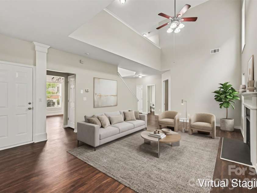 9839 Jeanette Circle, Charlotte, NC 28213.  MLS# CAR4408924, YatesRealty ID 41066. Virtually Staged