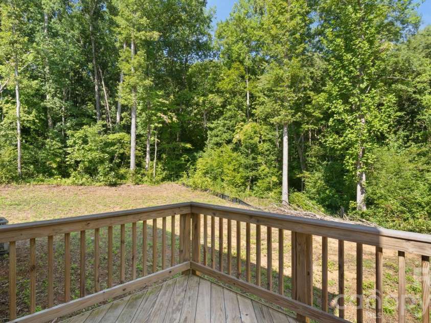 4022 Rolling Creek Road, Vale, NC 28168.  MLS# CAR4390215, YatesRealty ID 41072. Back deck