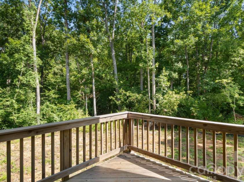 4022 Rolling Creek Road, Vale, NC 28168.  MLS# CAR4390215, YatesRealty ID 41072. Back Deck