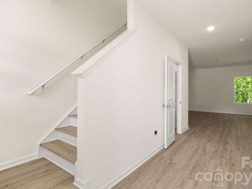 4022 Rolling Creek Road, Vale, NC 28168.  MLS# CAR4390215, YatesRealty ID 41072. Stairway to 2nd floor