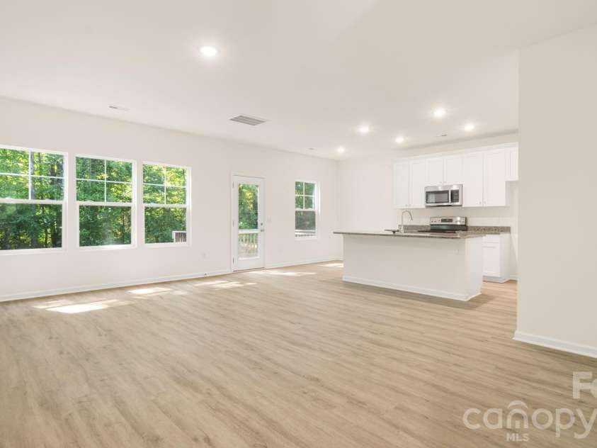 4029 Rolling Creek Drive, Vale, NC 28168.  MLS# CAR4390263, YatesRealty ID 41073. Living Area to Kitchen