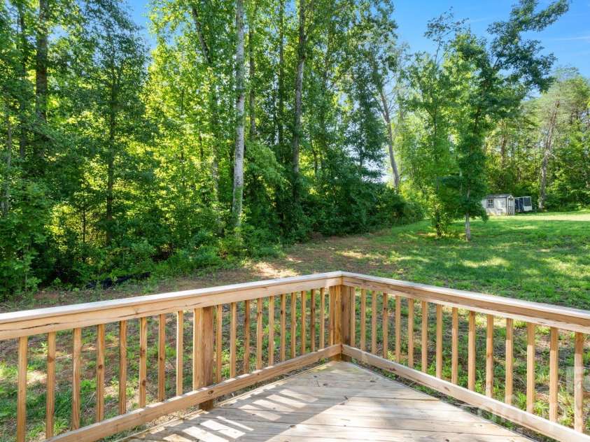 4029 Rolling Creek Drive, Vale, NC 28168.  MLS# CAR4390263, YatesRealty ID 41073. View off of the private back deck