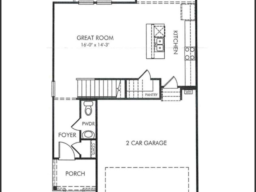 1302 31st Street, Conover, NC 28613.  MLS# CAR4335989, YatesRealty ID 4108. Floor Plan Main Level
