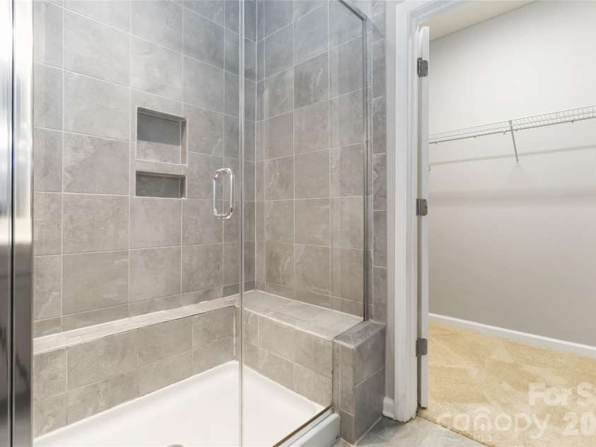 11311 Savannah Creek Drive, Charlotte, NC 28273.  MLS# CAR4409279, YatesRealty ID 41099. Oversized Shower