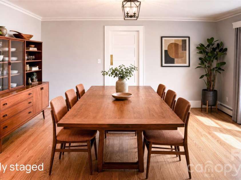 1752 Bethel Road, Morganton, NC 28655.  MLS# CAR4410835, YatesRealty ID 41100. Virtual Dining Room