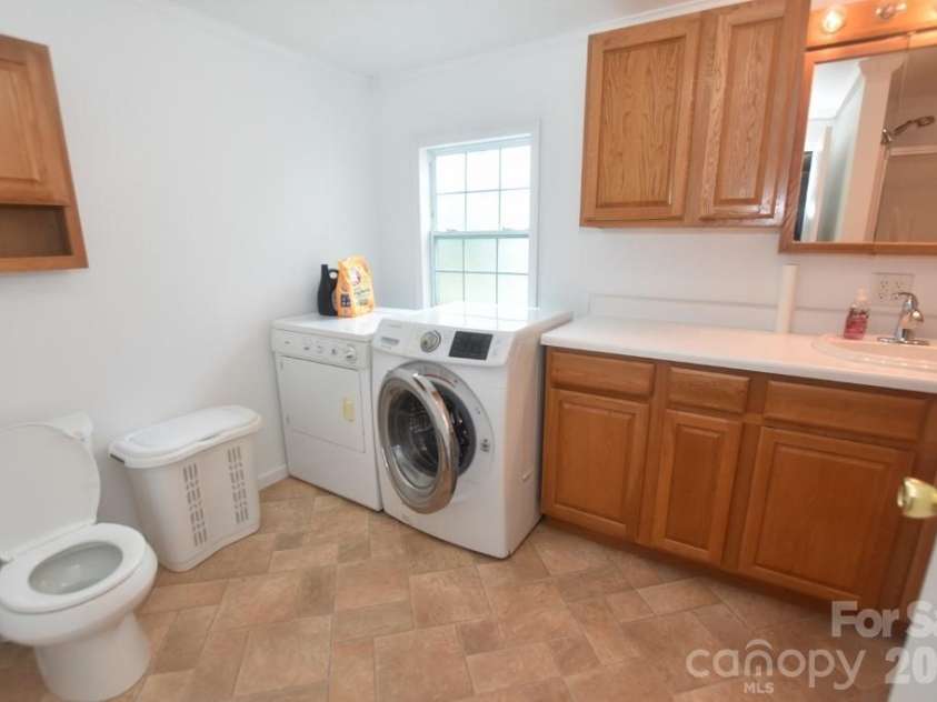 2496 Melvin Propst Drive, Morganton, NC 28655.  MLS# CAR4403325, YatesRealty ID 41107. Bathroom/Laundry