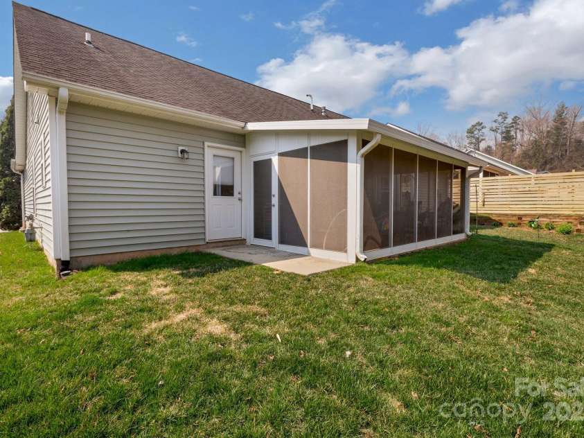 41 Sunview Circle, Arden, NC 28704.  MLS# CAR4235313, YatesRealty ID 4111. Back of House