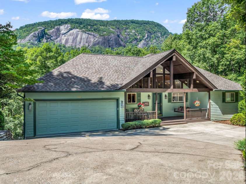 203 Treetops Lane, Lake Lure, NC 28746.  MLS# CAR4406198, YatesRealty ID 41119. 