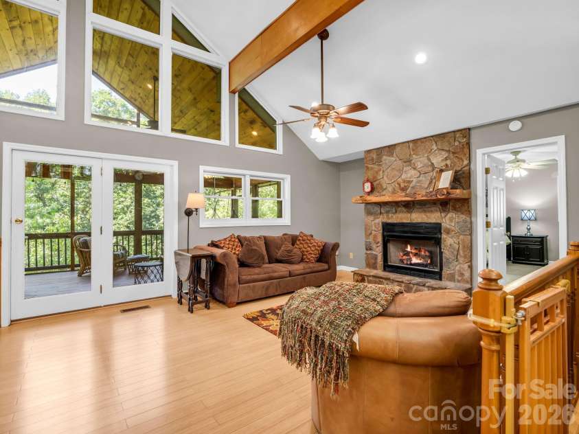 203 Treetops Lane, Lake Lure, NC 28746.  MLS# CAR4406198, YatesRealty ID 41119. 