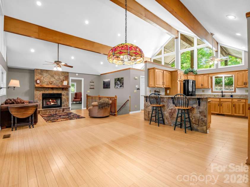 203 Treetops Lane, Lake Lure, NC 28746.  MLS# CAR4406198, YatesRealty ID 41119. 