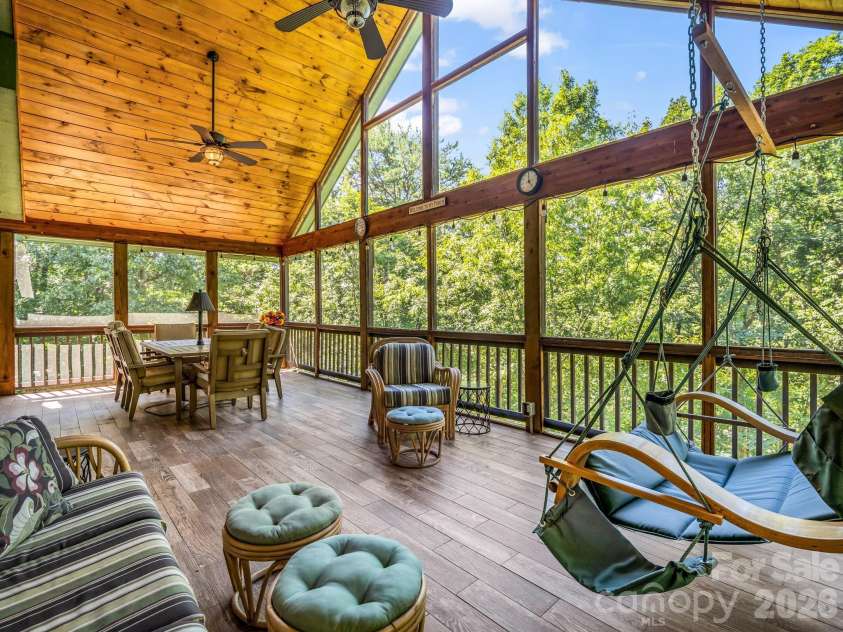 203 Treetops Lane, Lake Lure, NC 28746.  MLS# CAR4406198, YatesRealty ID 41119. 