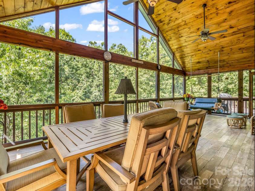 203 Treetops Lane, Lake Lure, NC 28746.  MLS# CAR4406198, YatesRealty ID 41119. 