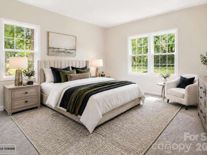606 Townsend Avenue, Gastonia, NC 28052.  MLS# CAR4396670, YatesRealty ID 41128. 3rd Bedroom - Virtually Staged
