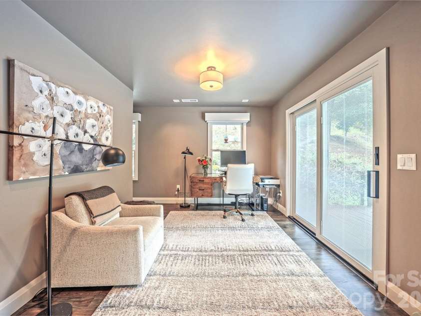 294 Red Knob Lane, Marshall, NC 28753.  MLS# CAR4405147, YatesRealty ID 41131. OFFICE MAIN LEVEL