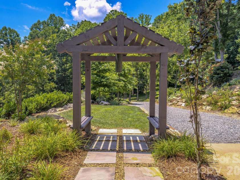 294 Red Knob Lane, Marshall, NC 28753.  MLS# CAR4405147, YatesRealty ID 41131. PERGOLA