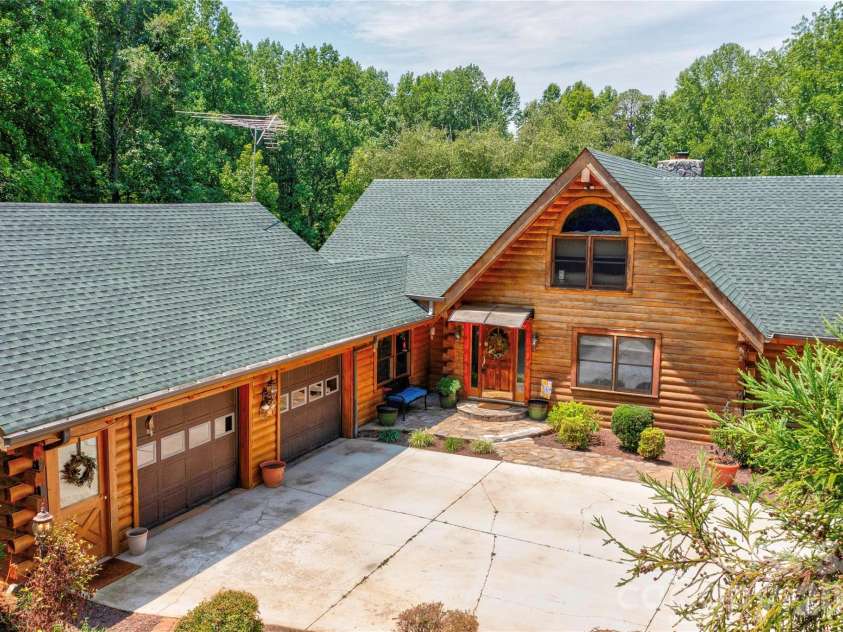 495 Shires Road, Ellenboro, NC 28040.  MLS# CAR4409161, YatesRealty ID 41135. Aerial View