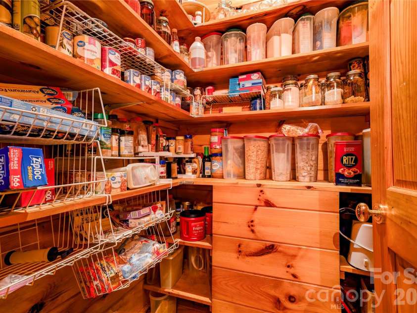 495 Shires Road, Ellenboro, NC 28040.  MLS# CAR4409161, YatesRealty ID 41135. Pantry
